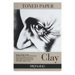 Fabriano Toned Paper Pad - 11-3/4" x 16-1/2", Clay
