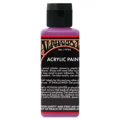 Alpha6 Alphakrylic Acrylic Paint - Fuchsia, 5 oz