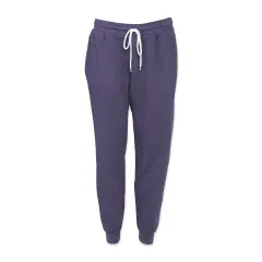 Bella Canvas Unisex Jogger Sweatpants - Navy Heather, Medium