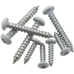 V8601 Shelf Bracket Screws 8ea - White