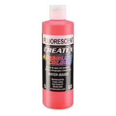 Createx Airbrush Color - 8 oz, Fluorescent Red