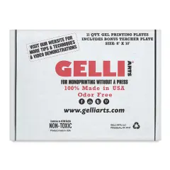 Gelli Arts Gel Printing Plates - Class Pack, 8" x 10", Rectangle, Pkg of 11