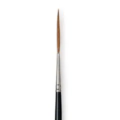 Da Vinci Kolinsky Red Sable Brush - Extra Long Pointed Liner, Long Handle, Size 4