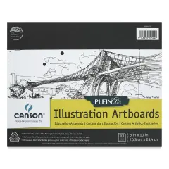 Canson Plein Air Illustration Art Board Pad - 10" x 8", 10 Sheets