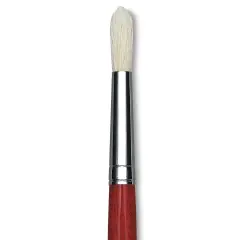 Da Vinci Maestro 2 Hog Bristle Brush - Round, Long Handle, Size 8
