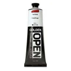 Golden Open Acrylics - Red Oxide, 5 oz Tube