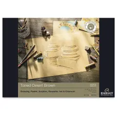Rembrandt Toned Mixed Media Pad - Desert Brown, 11.7" x 8.3"