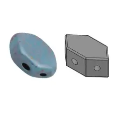 Paros&reg; Par Puca&reg;, PRS-6302-15496, Opaque Aqua Bronze