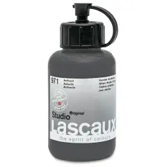 Lascaux Studio Acrylics - Anthracite, 85 ml bottle