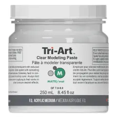 Tri-Art Clear Modeling Paste - 250 ml, Jar