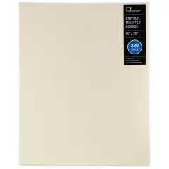 UArt Premium Sanded Pastel Paper Board - 16" x 20", Neutral, 320 Grit