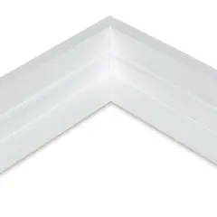 Ampersand Floaterframe - Bold, White 18" x 24", 1-1/2"