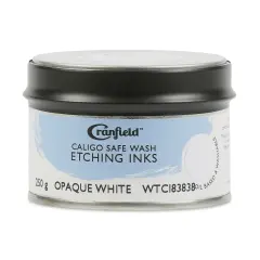 Cranfield Caligo Safe Wash Etching Ink - Opaque White, 250 g Can