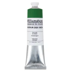 Williamsburg Handmade Oil Paint - Chromium Oxide, 150 ml tube