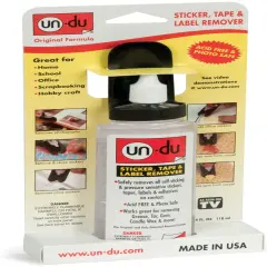 Un-Du Sticker, Tape & Label Remover-4oz