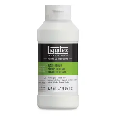 Liquitex Fluids Acrylic Medium - Gloss, 8 oz bottle