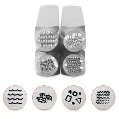 ImpressArt Design Stamp - Texture Pack Series 4, Set of 4