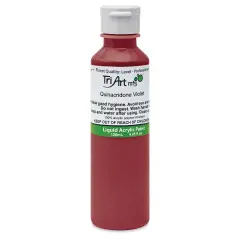Tri-Art Liquid Artist Acrylics - Quinacridone Violet, 120 ml bottle