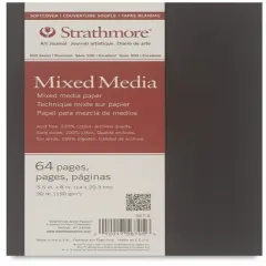 Strathmore Softcover 500 Series Mixed Media Art Journal - 8" x 5-1/2", 64 Pages