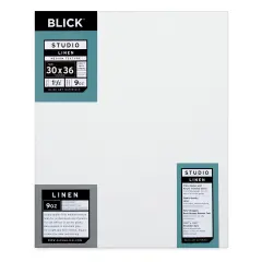 Blick Studio Linen Stretched Canvas - 30" x 36", Gallery 1-1/2" Profile