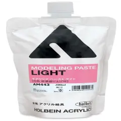 Holbein Acrylic Medium - Light Modeling Paste, 300 ml pouch