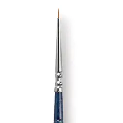 Escoda Optimo Kolinsky Sable Brush - Pointed Round, Long Handle, Size 4/0