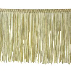 Belagio Chainette Fringe, 4" Wide, 10-Yard Bolt, Ivory