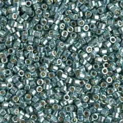 Miyuki Delica Bead 10/0, DBM1846, Duracoat Galvanized Dark Sea Foam