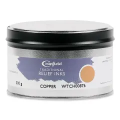 Cranfield Traditional Relief Ink - Copper, 500 g, Jar