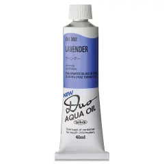 Holbein Duo Aqua Water Soluble Oils - Lavender, 40 ml tube