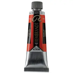 Rembrandt Artists' Oil Color - Permanent Vermilion, 150 ml tube