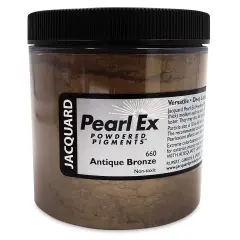 Jacquard Pearl-Ex Pigment - 4 oz, Antique Bronze, Jar