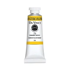 Da Vinci Artists' Permanent Watercolor - Cadmium Yellow Medium, 37 ml tube
