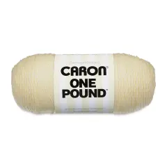 Caron One Pound Acrylic Yarn - 1 lb, 4-Ply, Cream