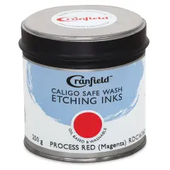 Cranfield Caligo Safe Wash Etching Ink - Process Red (Magenta), 250 g Can