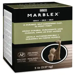 Amaco Marblex Gray Clay - 5 lb