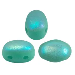 Samos&reg; Par Puca&reg;, SMS-6313-28701M, Opaque Green Turquoise Matte AB, 10 grams