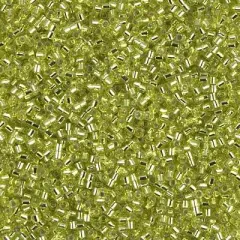Miyuki Delica Bead 15/0, DBS0147, Silver Lined Chartreuse