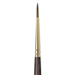 Da Vinci Harbin Kolinsky Brush - Sharp Round, Short Handle, Size 2