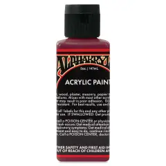 Alpha6 Alphakrylic Acrylic Paint - Burgundy, 5 oz
