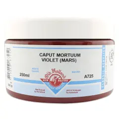 Old Holland New Masters Classic Acrylics - Caput Mortuum Violet (Mars), 250 ml jar
