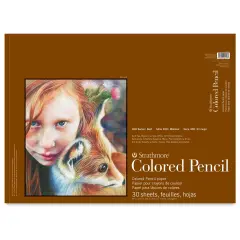 Strathmore 400 Series Colored Pencil Pad - 18" x 24", 30 Sheets, 100 lb