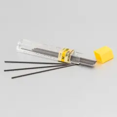 Super Hi-Polymer Lead Refill (0.9mm) Thick, H, 15 pcs/Tube