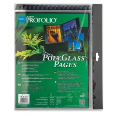 Itoya PolyGlass Refill Page Pack - 11" x 8 1/2", Landscape, Pkg of 10