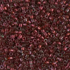 Miyuki Delica Bead 10/0, DBM0105, Garnet Gold Luster