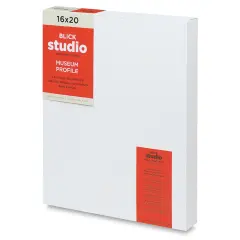 Blick Studio Stretched Cotton Canvas - Museum Profile, 16" x 20"