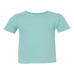 Rabbit Skins&reg; Crewneck Short Sleeve Toddler Fine Jersey Tee Chill