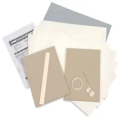 Lineco Just the Pieces Album Kit - 5-1/4" x 7-1/4", Blank Book