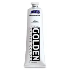 Golden Heavy Body Artist Acrylics - Ultramarine Violet, 5 oz Tube