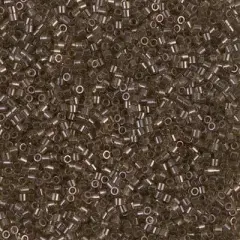 Miyuki Delica Bead 15/0, DBS0123, Transparent Smoky Olive Luster